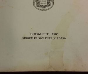 Herczeg Ferenc: Simon Zsuzsa c. könyv eladó (1905) - kép 9