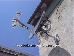 Parabola antenna szerelő