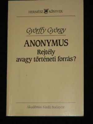 Györffy György Anonymus / könyv