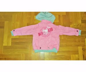 92 Újszerű Dopodopo cuki lepkés béletlen kabát dzseki felső kabi  - kép 5