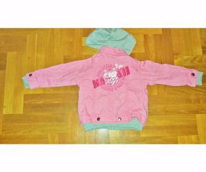 92 Újszerű Dopodopo cuki lepkés béletlen kabát dzseki felső kabi  - kép 6