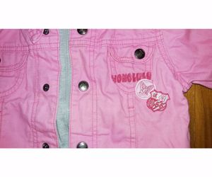 92 Újszerű Dopodopo cuki lepkés béletlen kabát dzseki felső kabi  - kép 4