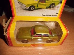 Ford Cortina matchbox doboza eladó! Matchbox nélkül!