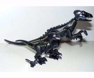 Lego Jurassic World dinoszaurusz figura dínó Indoraptor család nagy+kicsi+mini+tojás ÚJ - kép 8