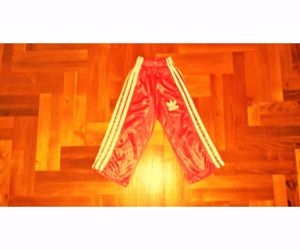 92 Újszerű Adidas piros tréning, szabadidő nadrág naci   - kép 6