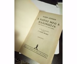 A Szent meg a rajongója I. Günther Agnes Nova Irodalmi Intézet, 1928