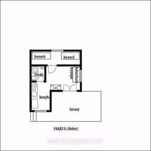 kiadó 36 m2-es felújított Nyaraló, üdülő 705 m2-es telekkel - Lakitelek - kép 13