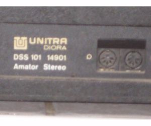 Unitra Diora dds 101 Amator stereó, asztali rádió hangfalakkal - kép 5