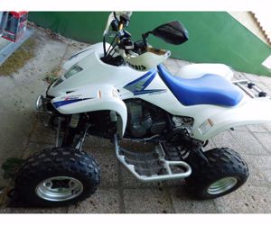 Suzuki LT-Z 400 quad rendszámos eladó, törzskönyv, forgalmi, 14 éve áll a garázsban, nem használtam - kép 7