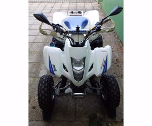 Suzuki LT-Z 400 quad rendszámos eladó, törzskönyv, forgalmi, 14 éve áll a garázsban, nem használtam - kép 8