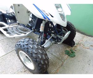 Suzuki LT-Z 400 quad rendszámos eladó, törzskönyv, forgalmi, 14 éve áll a garázsban, nem használtam - kép 5