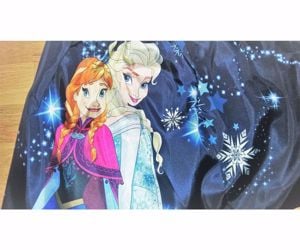 98 Új H&M Anna és Elsa tüllalsószoknyás alkalmi ruha nyári ruci - kép 5