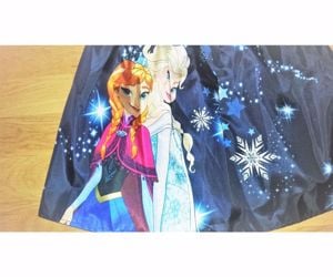 98 Új H&M Anna és Elsa tüllalsószoknyás alkalmi ruha nyári ruci - kép 10