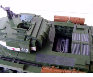 Lego 2. Világháborús Orosz IS-2M ISZ 2 harckocsi Tank 1080db 13x36x11cm új - kép 9