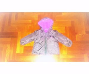 86 Újszerű Ergee cuki kapucnis pöttyös télikabát kabi dzseki  - kép 6