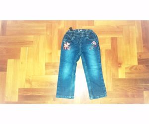 92 Lupilu cuki Bambi őzike mintás farmernadrág naci  - kép 2