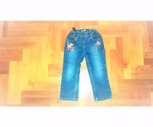 92 Lupilu cuki Bambi őzike mintás farmernadrág naci  - kép 3