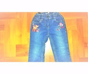 92 Lupilu cuki Bambi őzike mintás farmernadrág naci  - kép 4