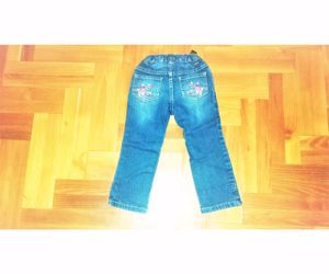 92 Lupilu cuki Bambi őzike mintás farmernadrág naci  - kép 7