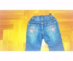 92 Lupilu cuki Bambi őzike mintás farmernadrág naci  - kép 9