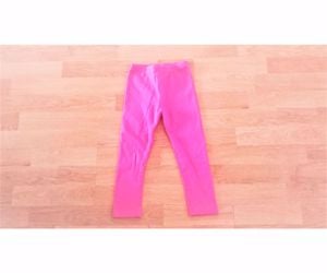 104 Újszerű cuki vastag pink leggings nadrág naci felső  - kép 3