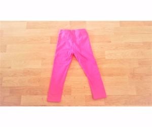 104 Újszerű cuki vastag pink leggings nadrág naci felső  - kép 2