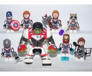 Lego Avengers Bosszúállók 4 figurák Quantum Suit Végjáték Endgame 2019