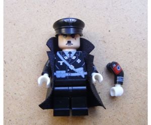 Lego 2. Világháborús Adolf Hitler birodalmi kancellár Führer figura új - kép 7