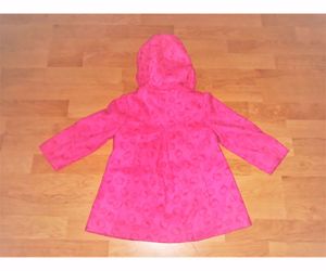 98/104 George Hello Kitty cuki kapucnis bélelt szövet átmeneti kabát kabi  - kép 12