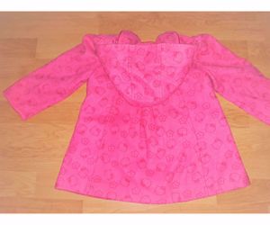 98/104 George Hello Kitty cuki kapucnis bélelt szövet átmeneti kabát kabi  - kép 15