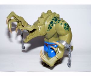 Lego Batman figurák Gyilkos Krok Killer Croc BigFig ÚJ - kép 2