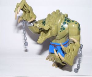 Lego Batman figurák Gyilkos Krok Killer Croc BigFig ÚJ - kép 8