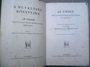 Gorka Sándor Az ember testi és lelki élete egyéni és faji sajátságai. / antik könyv 1905 - kép 3