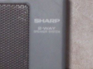 Sharp cp-f20h hangfal 1db 25w - kép 2