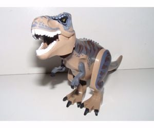 Lego Jurassic World dinoszaurusz figura dínó mecha T-rex 28cm új - kép 4