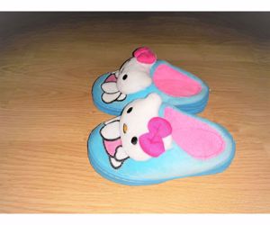25/26 bth15 cm cuki 3D Hello Kitty papucs szoba cipő mamusz tutyi - kép 2