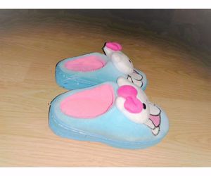 25/26 bth15 cm cuki 3D Hello Kitty papucs szoba cipő mamusz tutyi - kép 4