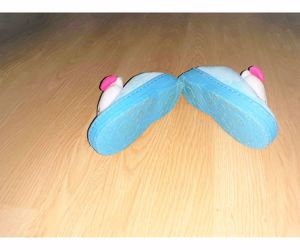 25/26 bth15 cm cuki 3D Hello Kitty papucs szoba cipő mamusz tutyi - kép 8