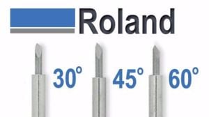 Új Plotter kés vágókés Roland Penge 30 45 60 fóliavágó Plotterkés - kép 3