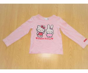 104/110 újszerű H&M cuki Hello Kitty és nyuszija póló felső  - kép 8