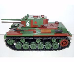 Lego 2. Világháborús Orosz kv-1 Szovjet Tank 770db 13x23x17cm új - kép 8