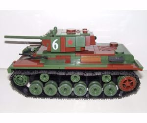 Lego 2. Világháborús Orosz kv-1 Szovjet Tank 770db 13x23x17cm új - kép 4