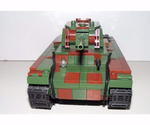 Lego 2. Világháborús Orosz kv-1 Szovjet Tank 770db 13x23x17cm új - kép 6