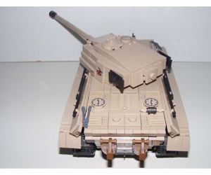 Lego 2. Világháborús Német Királytigris Tank 980db 12x33x14cm új - kép 7