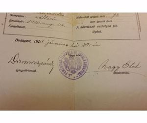 1920-as népiskolai bizonyítvány eladó gyűjtőnek - kép 6