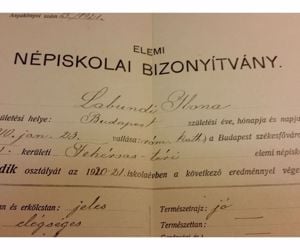 1920-as népiskolai bizonyítvány eladó gyűjtőnek - kép 7