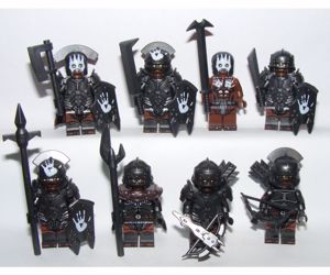 Lego Gyűrűk Ura Hobbit Castle figurák Uruk Hai Ork Troll katona figura katonák ÚJ - kép 4