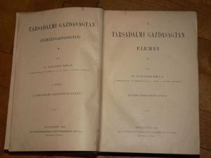 Dr. Földes Béla A társadalmi gazdaságtan elemei I ii / antik könyv 1898 - kép 7