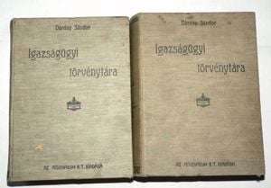 Dárday Sándor Igazságügyi törvénytára iv. A B kötet   könyv 1908 - kép 4