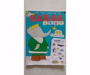 Le vrai journal de Babar jeux 2008/2- francia nyelvű magazin gyerekeknek